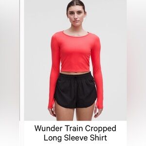 Lululemon wunder train Crop Top - Women